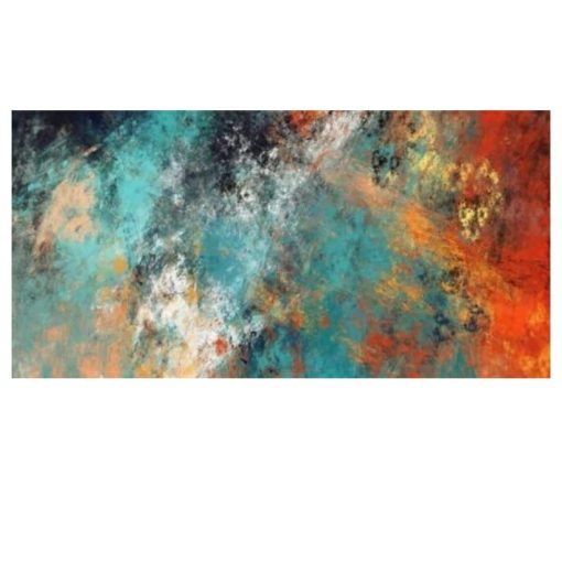 Canvas Art Painting Abstract Clouds Graffiti Modern Wall Art Painting Print on Canvas - Image 2