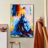 Oil Painting Print Dancing Girl Picture Decorative Painting Art Posters and Prints On Canvas Wall Art For Home Decoration