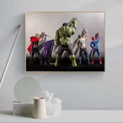 Funny Superheros Posters and Prints Comics Movie Quadro Canvas Painting Cuadros Wall Art Picture for Living Room Home Decoration