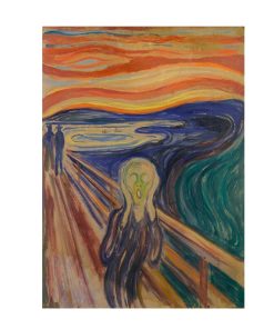 Art Famous Abstract Oil Painting Edvard Munch Scream Shout Prints on Canvas