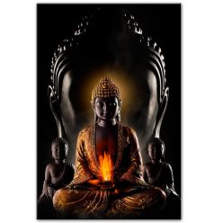 Buddhist God Modern Wall Art Canvas - Print on Canvas