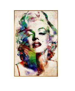 Abstract Canvas Art Famous Star Marilyn Monroe - Print on Canvas