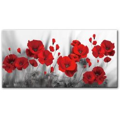 Poppies flower Canvas Paintings On The Wall Art Posters And Prints Red Flowers Canvas Art Wall Pictures For Bed Room Cuadros