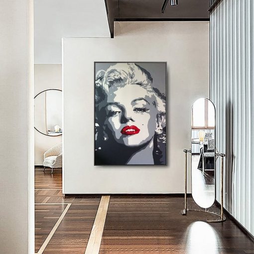 Marilyn Monroe's Painting Prints on Canvas