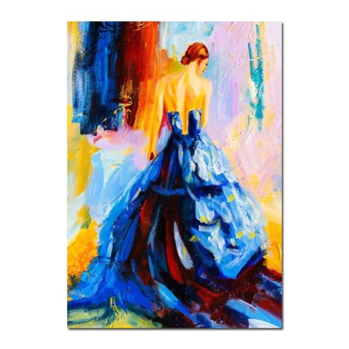 Oil Painting Print Dancing Girl Picture Decorative Painting Art Posters and Prints On Canvas Wall Art For Home Decoration