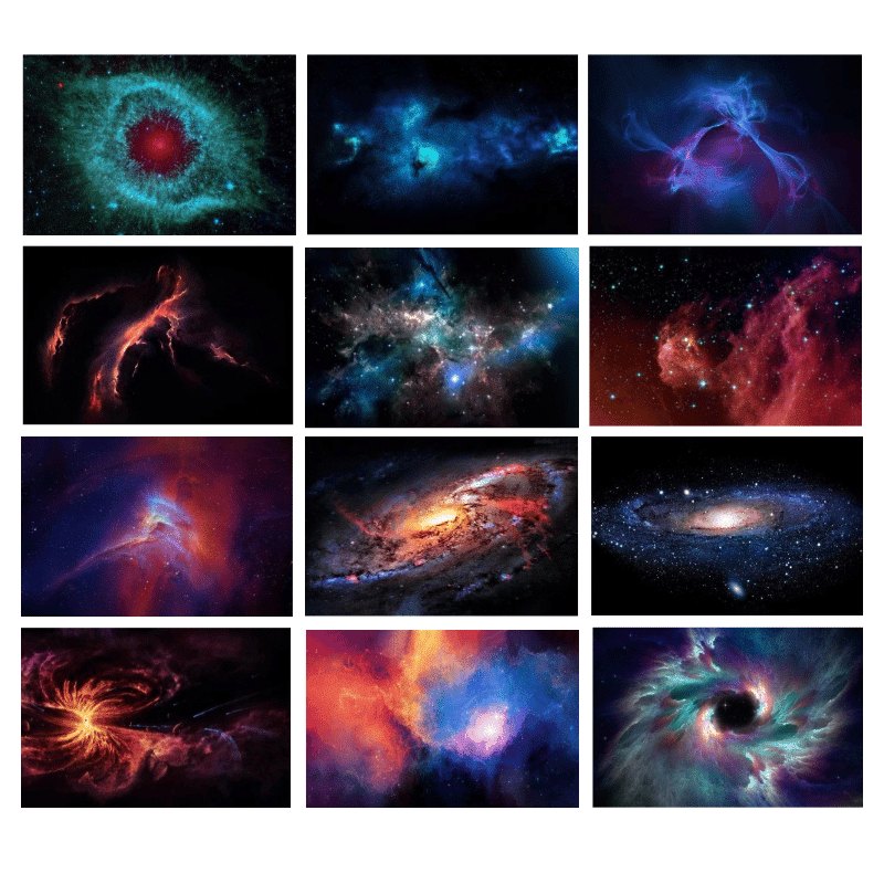 Explore the Beauty of Our Universe Stars-Cloud Printed on Canvas