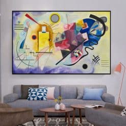 Yellow Red Blue Painted 1925 by Wassily Kandinsky