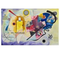Yellow Red Blue by Wassily Kandinsky 1925