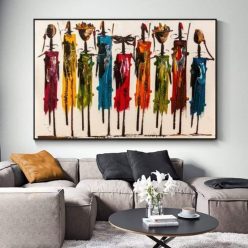 Abstract Art African Women