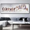 Basketball Star Kobe Bryant’s Evolution Printed on Canvas