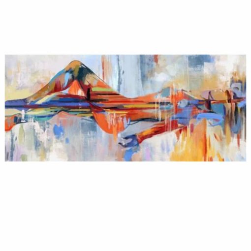 Beautiful Modern Wall Art Abstract Oil Painting Printed on Canvas - Image 5