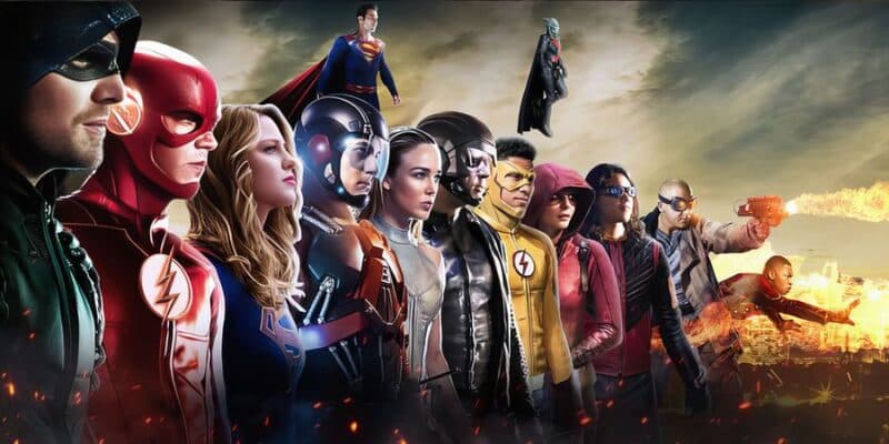 Digital Art of Superheroes in The Arrow verse