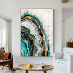 Modern Art Marble Abstract Painting Print on Canvas