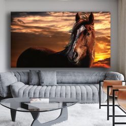 Beautiful Horse Oil Painting Art for Home Decoration - Print on Canvas