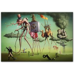 The American Dream Inspired by Salvador Dali