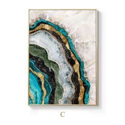 Modern Art Marble Abstract Painting Print on Canvas