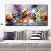 Modern Art Abstract Oil Painting, Wall Art Printed on Canvas