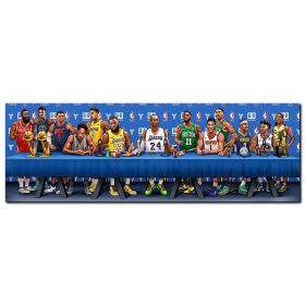 Kobe Bryant Michael Jordan Poster Creative Basketball Wall Art