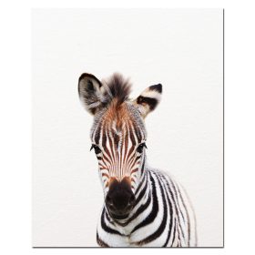 Baby Animal Wall Art Pictures for Kids Bedroom Decoration - Printed on Canvas