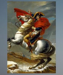 Napoleon Crossing the Alps by Jacques-Louis David 1801-1805