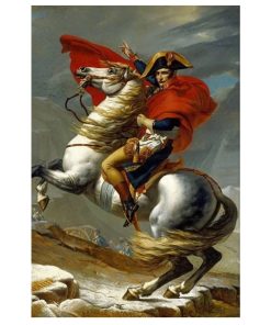 Napoleon Crossing the Alps by Jacques Louis David