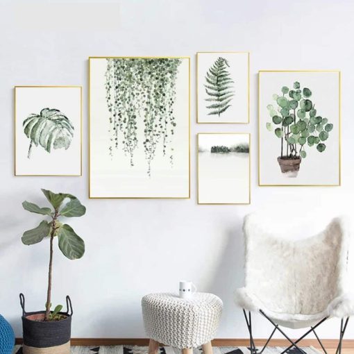 Scandinavian Style Tropical Plants