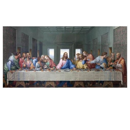 The Last Supper of Jesus and His Disciples Oil Painting Printed on Canvas - Image 5