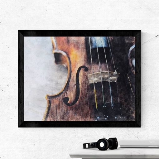 Violin Instrument Canvas Poster Prints College of Music Wall Art Painting Wall Picture Violin Teacher Gift Music Room Wall Decor