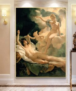 Morpheus and Iris Painting by Pierre-Narcisse Guérin Printed on Canvas