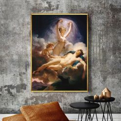 French Guérin - Aurora and Cephalus - Posters and Prints Canvas Wall Art Canvas Famous Painting Pictures for Living Room Decor