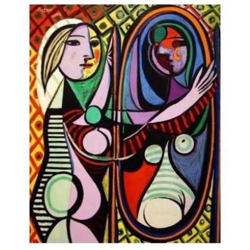 Girl Before A Mirror by Pablo Picasso 1932