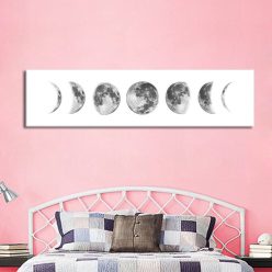 Moon Phase Nordic Canvas Posters and Prints Minimalist Luna Wall Art Abstract Painting Decoration Pictures Modern Home Decor