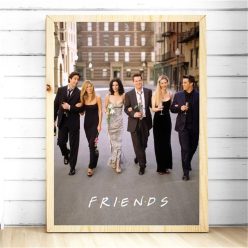 Friends TV Show Classic Quote Posters Printed on Canvas