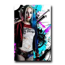 Suicide Squad Harley Quinn Movie Posters and Prints Joker Women Canvas Painting Wall Art Picture for Living Room Cuadros Decor