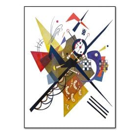 Vintage Wassily Kandinsky Famous Abstract Printing Canvas Paintings Poster and Print Wall Art Picture for Living Room Home Decor