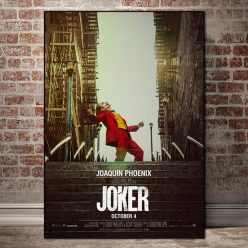 Movie Joker Canvas Poster Comics Oil Painting on Canvas Cuadros Posters and Prints Wall Art Picture for Living Room