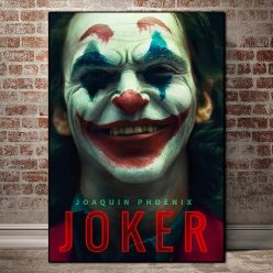 Movie Joker Canvas Poster Comics Oil Painting on Canvas Cuadros Posters and Prints Wall Art Picture for Living Room