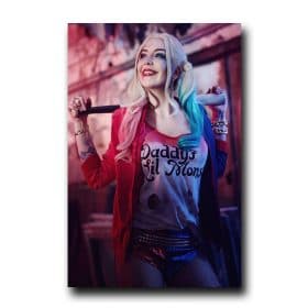 Suicide Squad Harley Quinn Movie Posters and Prints Joker Women Canvas Painting Wall Art Picture for Living Room Cuadros Decor