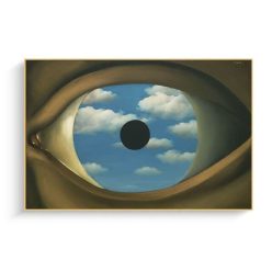 Rene Magritte Canvas Painting Surrealism Classic Artwork Reproduction Posters and Print Wall Art Picture for Living Room Cuadros