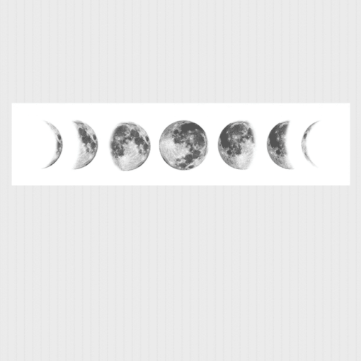 Moon Phase Canvas Painting Wall Art Printed on Canvas - Image 6