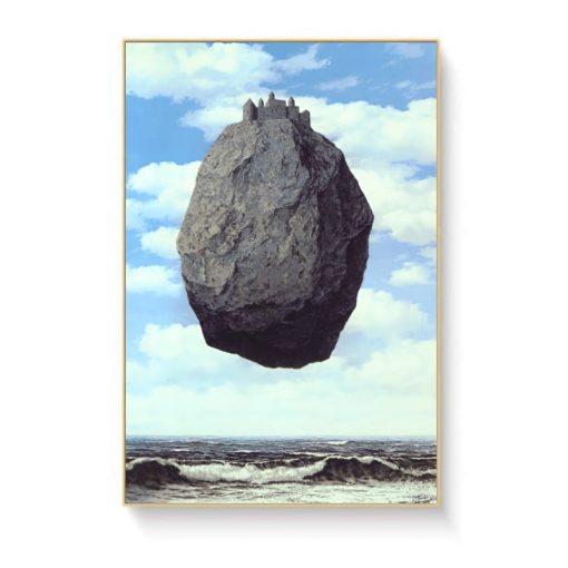 Surrealism Classic Artwork by Rene Magritte Wall Art Printed on Canvas - Image 8