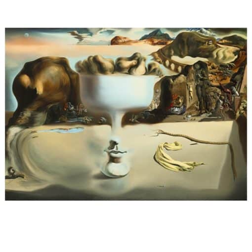 Salvador Dalí 1938 Apparition of Face and Fruit Dish on a Beach