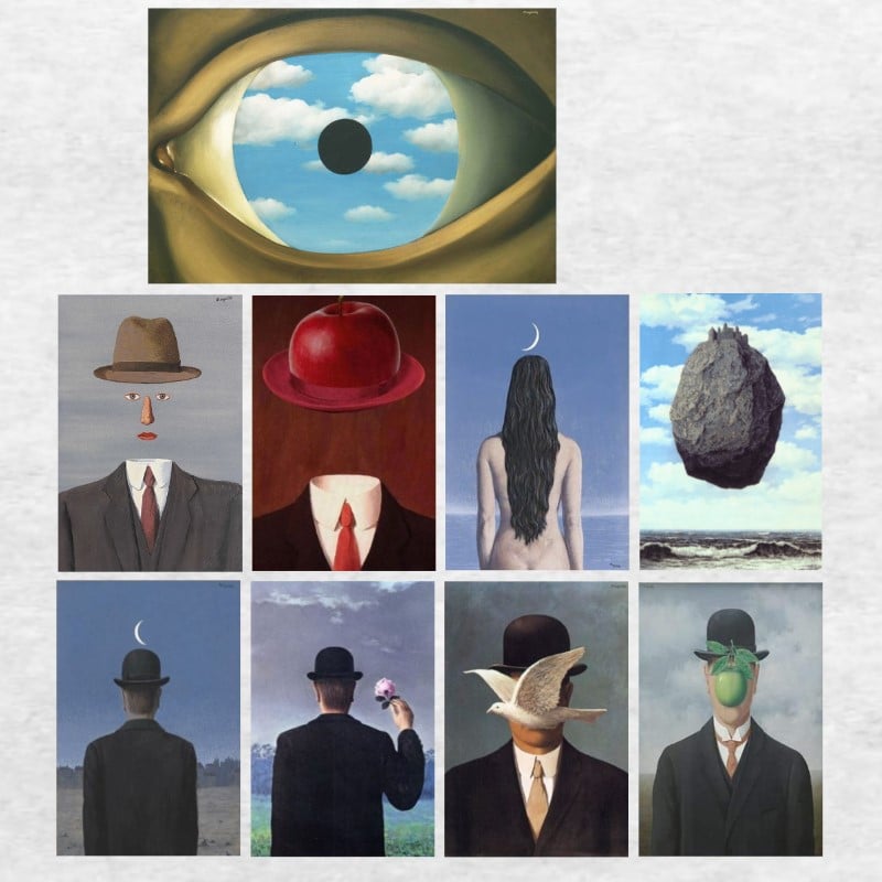 Surrealism Classic Artwork by René Magritte