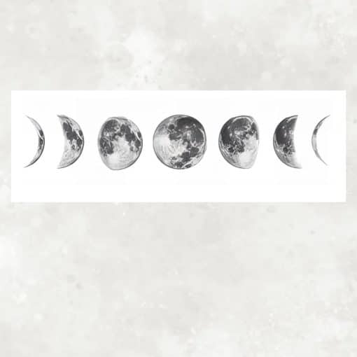 Moon Phase Canvas Painting Wall Art Printed on Canvas - Image 4