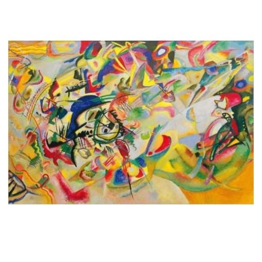 Composition VII Abstract Painting by Wassily Kandinsky Painted 1913 - Image 5