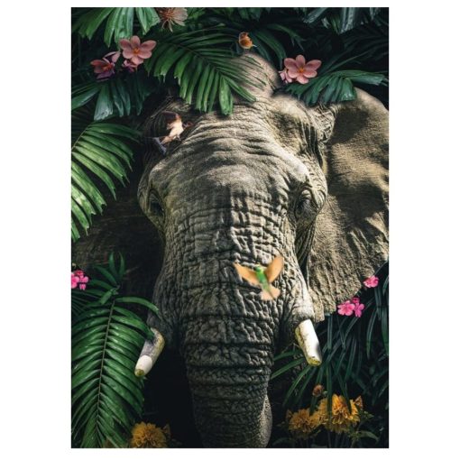 Wild Jungle Animal Paintings Printed on Canvas - Image 6