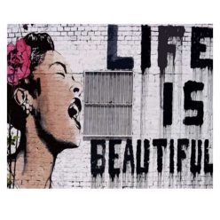 2. Life is Beautiful by Banksy