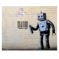 4. Robot by Banksy