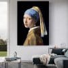 Girl With A Pearl Earring by Johannes Vermeer Reproductions