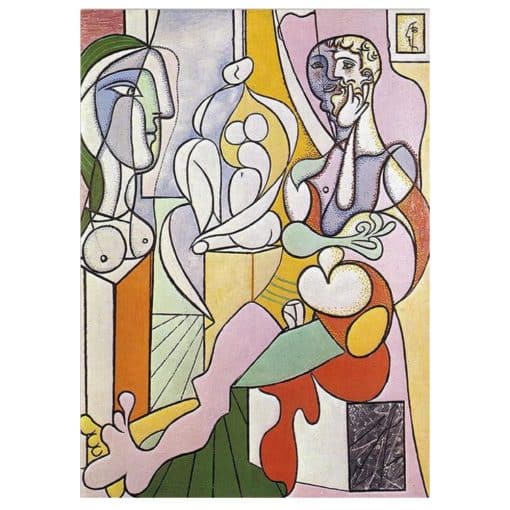 Picasso Reproduction Great Abstract Paintings Printed on Canvas - Image 5